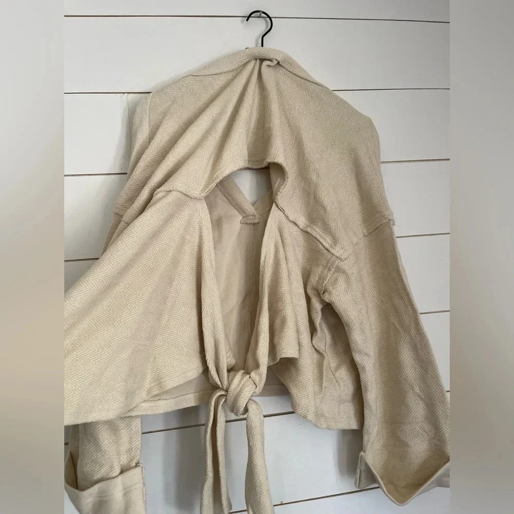 Nwot free people alyria solid pullover sweater